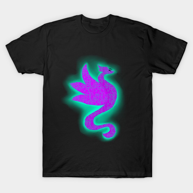 Cyber Dragon T-Shirt by Cloudlie_store